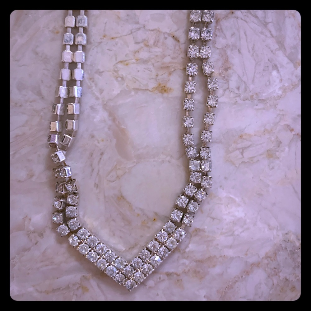 Rhinestone necklace